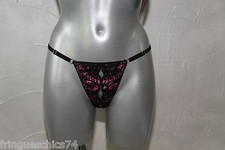 Luxurious Silk Tanga Pink And