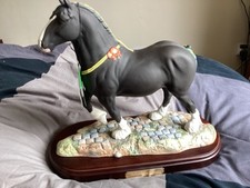 ROYAL DOULTON DA237 CHAMPION SHIRE HORSE PEAKSTONES LADY MARGARET SIGNED PLATT