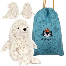Jellycat White Seal Galumphous