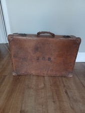 Brown vintage luggage suitcase