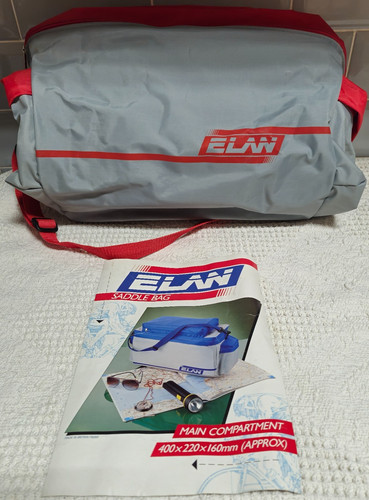 Vintage elan bike saddle bag - elan,