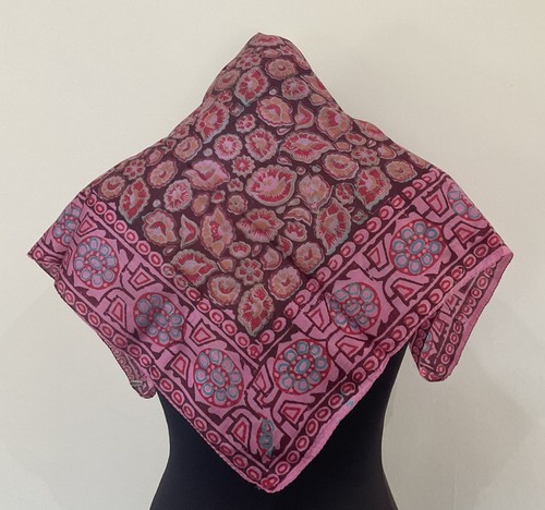 Lovely indian pure silk scarf - pure,