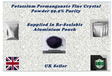 Potassium Permanganate Fine Crystals Powder 99.9% Antibacterial Disinfectant 30g