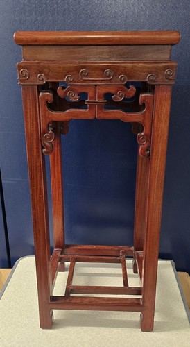 Vintage chinese rosewood plant - rosewood,