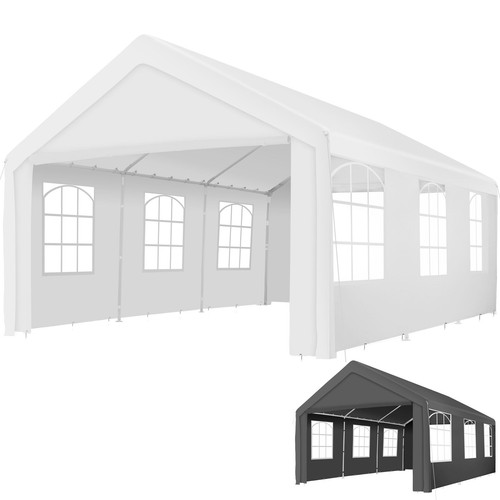 Marquee garden event with side - with,