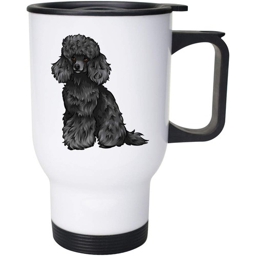 Black toy poodle - toy, mug