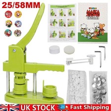 UK 25mm 58mm Button Maker