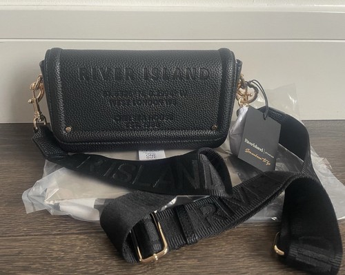 Bnwt river island bag black - island,