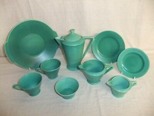 Cauldon England Art Deco 10-pc