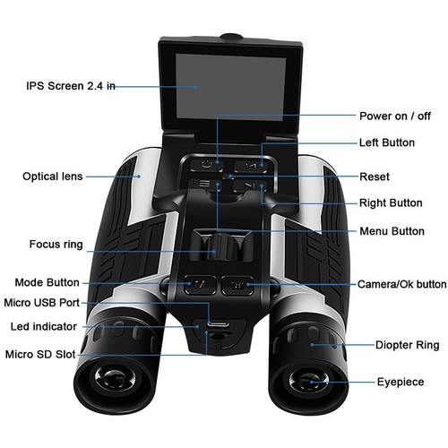 12x32 binoculars with - 12x32,