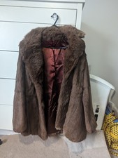 Korean rabbit fur coat 100%