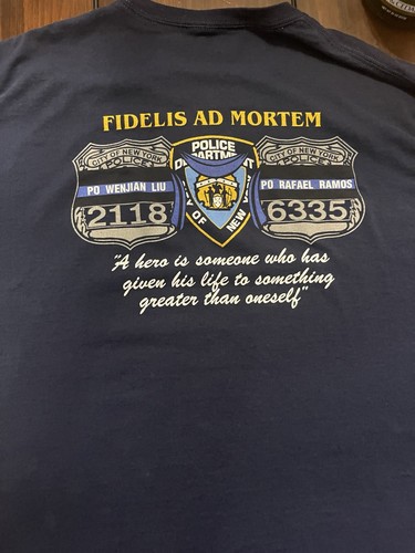 Nypd memorial shirt x - nypd, (x