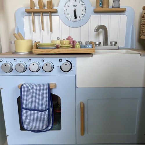 Tidlo wooden kitchen blue - , plus