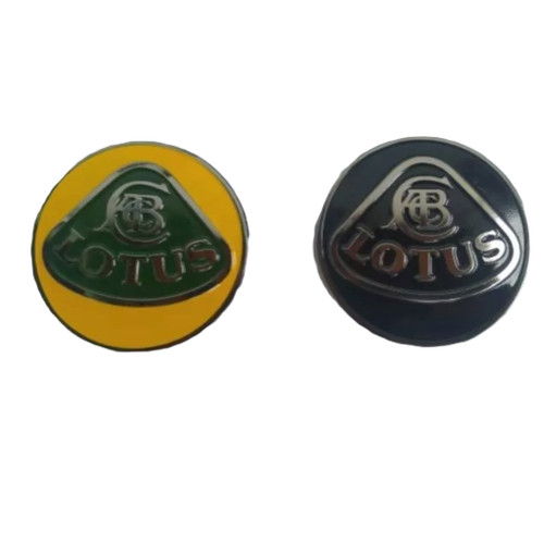 Lotus style front hood emblem - lotus,