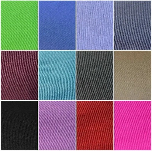 Plain 100 cotton drill - fr, 100%
