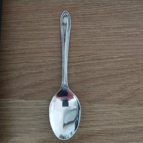 Sterling silver teaspoon 13cm - silver,