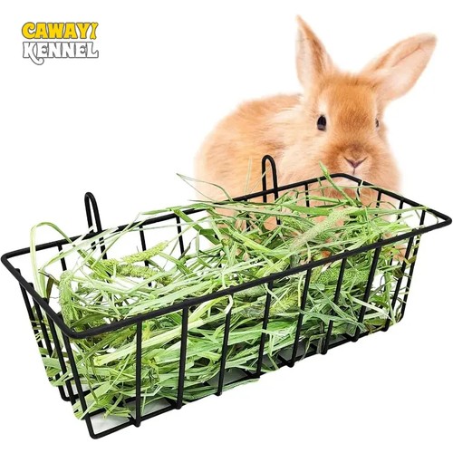 Rabbit hay feeder grass rack - hay,