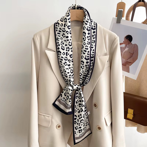 Women silk feel scarf long - women,