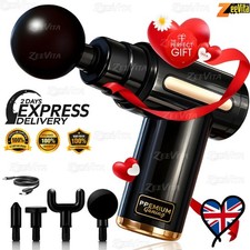 Massage Gun Deep Tissue, Muscle Percussion Massager For Shoulder Back Neck Body