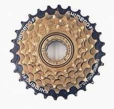 MOUTAIN BIKE  6 SPEED SCREW ON FREEWHEEL COGS ,FULLY  WORKS  WITH SHIMANO, 