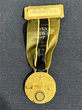 American Legionnaires Vintage Pin Medal Ww1 Ww2 The Nation’s Finest