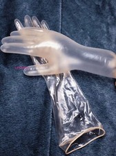 Unisex Transparent Oil Shiny