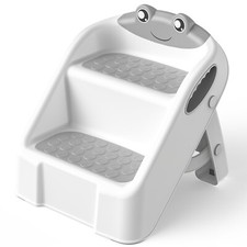 Toddler Step Stool Foldable Non-Slip Toilet Stool for Potty Training USED
