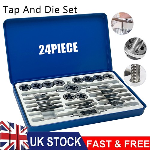 24pcs tap and die set - 24pcs, set,