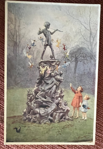 Vintage postcard peter - vintage, pan