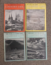 Country Life Magazine Bundle X4. 1957, 1958. Readable condition.
