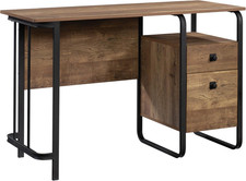 Elegant Etched Oak Single