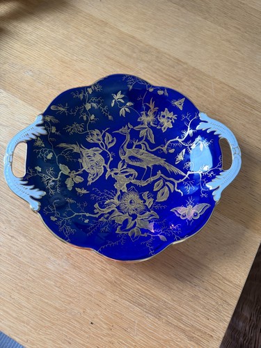 Coalport blue gold gilt - coalport,