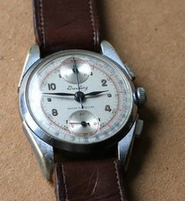 VINTAGE BREITLING CHRONOGRAPH 181 1940's WITH CASE