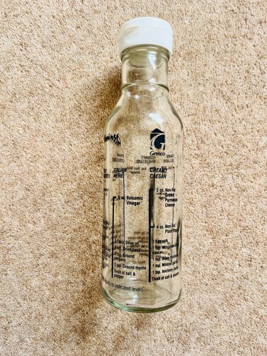 Healthy salad dressing - salad, glass