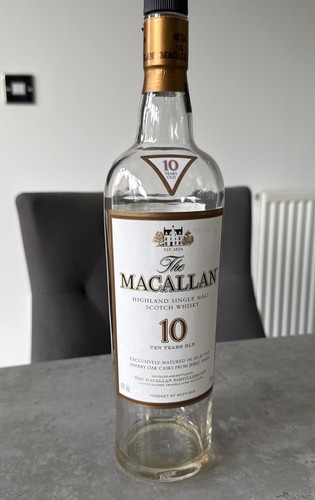 The macallan year old empty - the,