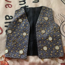 Asian Boys Waistcoat Approx Age 4/5 Bnwot