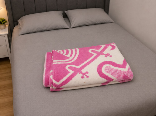 Vintage wool blanket 210cm - vintage,