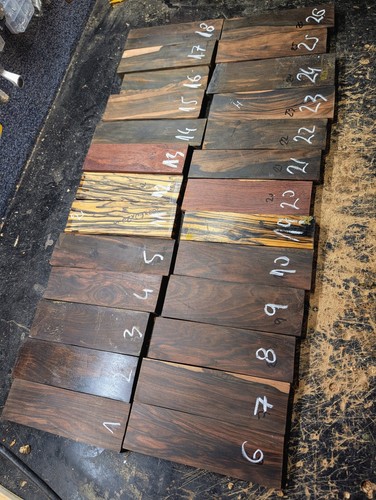 Exotic tonewood bridge - exotic,