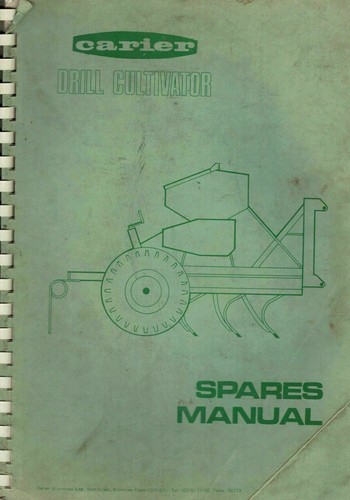 Carier drill cultivator spare - drill,