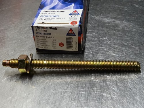 M12 160mm resin anchor - x,