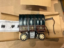 Lesser And Pavey Horse Draw Caravan Tin Scale Model Romany Gypsy Trailer