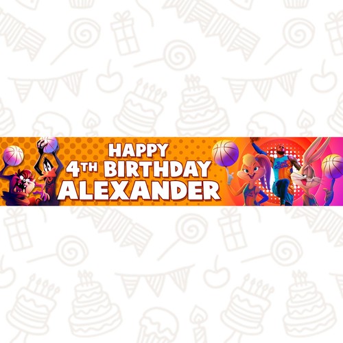 Space jam personalised - x,