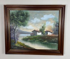 Vintage French Oil Painting