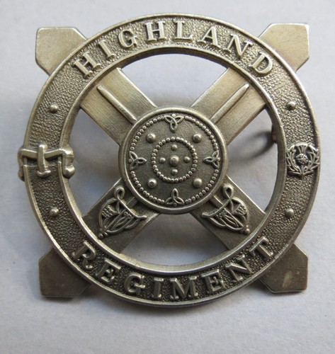Military badge the highland - military,