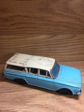 NASH RAMBLER STATION WAGON TIN FRICTION TOY CAR BANDAI JAPAN IN FOR PARTS