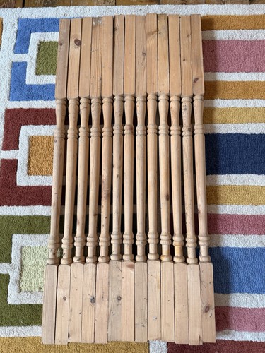 13x vintage wooden - wooden, staircase