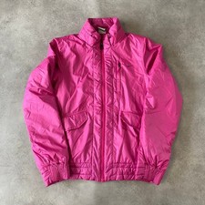 Nike Padded Jacket Womens Large Full Zip Windbreaker, Pink