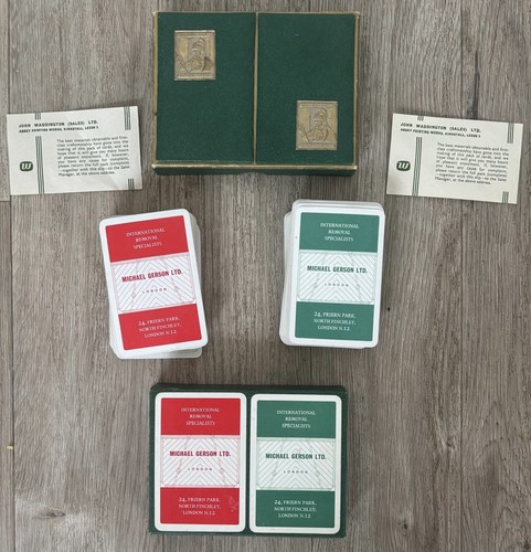 Vintage waddingtons playing - waddingtons,