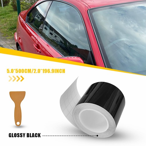 Car gloss black chroming - car, de-chroming