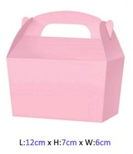 Mini Baby Pink Treat Boxes